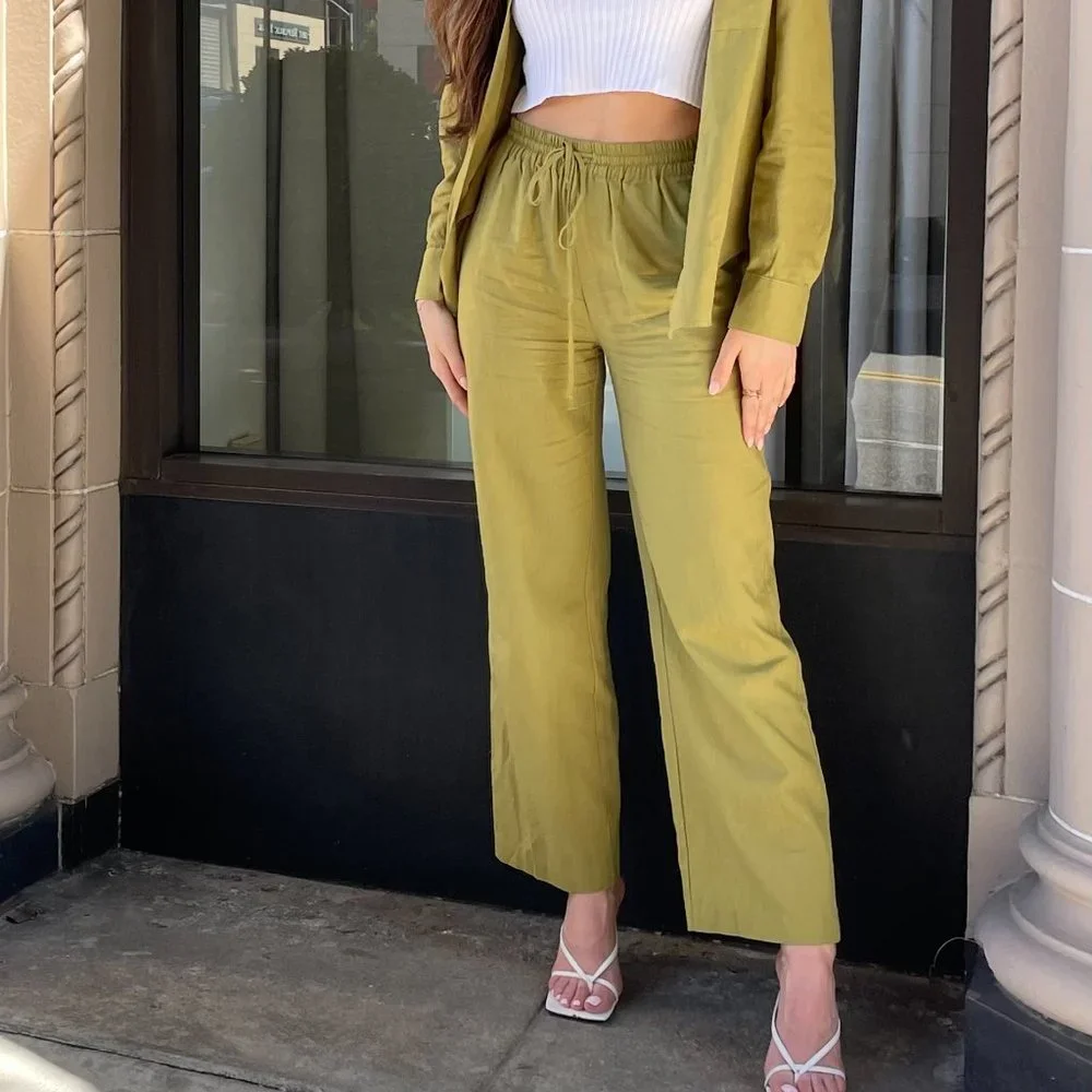 The Aprelle Linen Pant Set - Picture 4 of 4